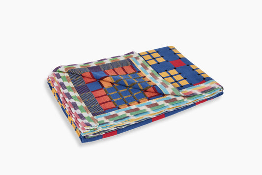 Gregory Parkinson Assamese Blanket Electric Rainbow Maize