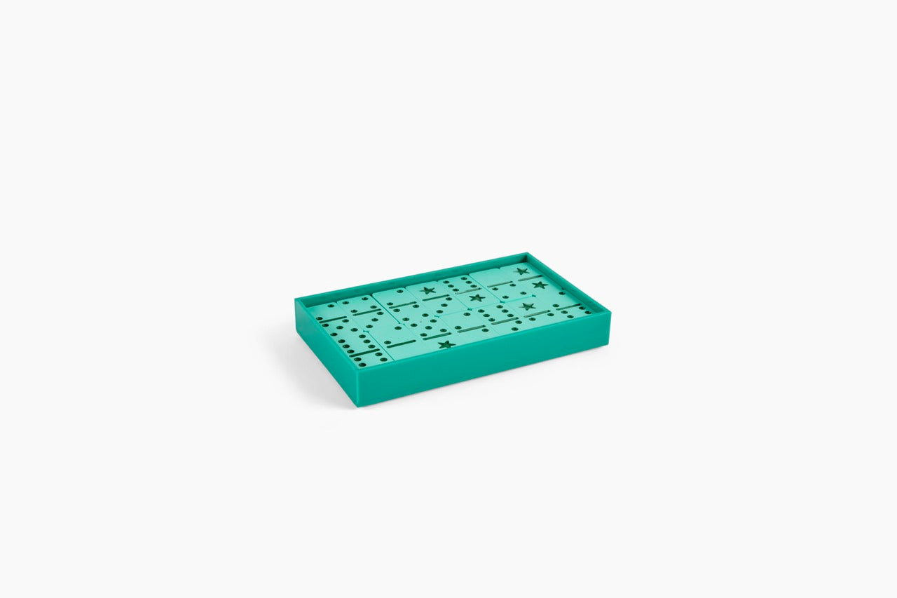 Gelber & Sons Domino Set Aqua