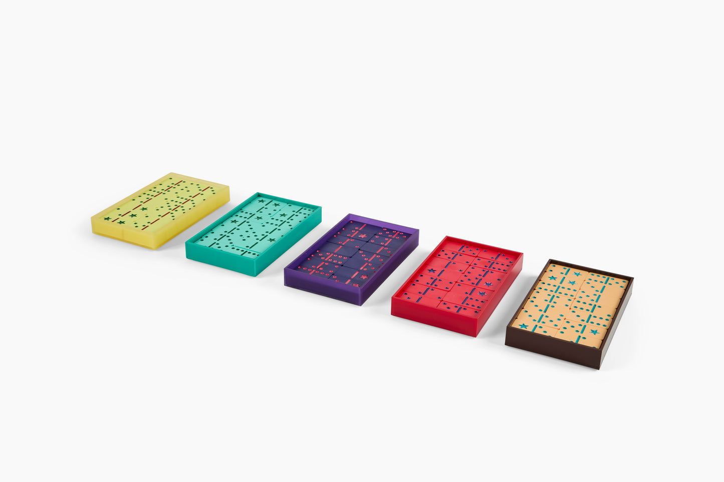 Gelber & Sons Domino Set Violet