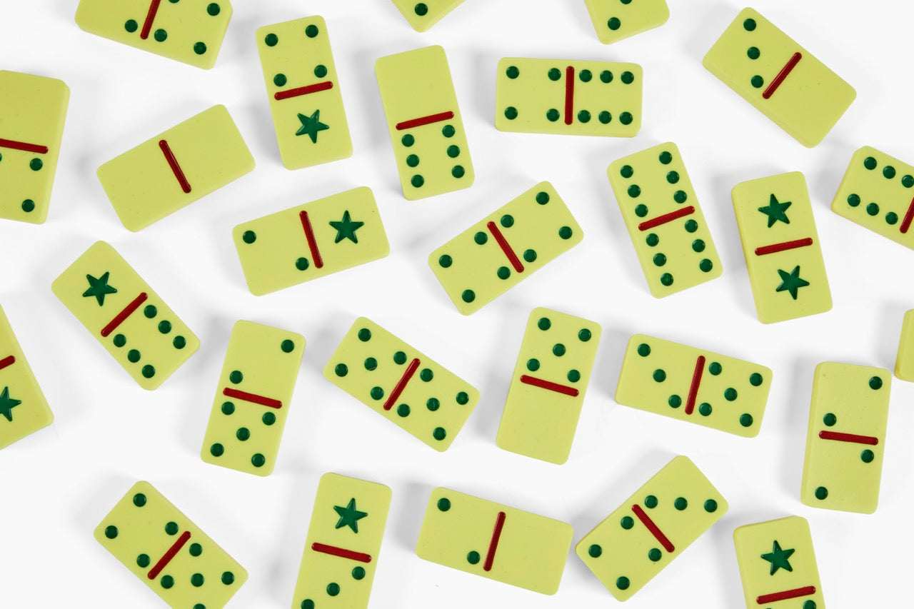 Gelber & Sons Domino Set Yellow