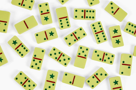 Gelber & Sons Domino Set Yellow
