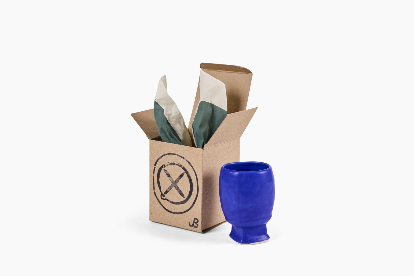 JB Blunk Blue Cups