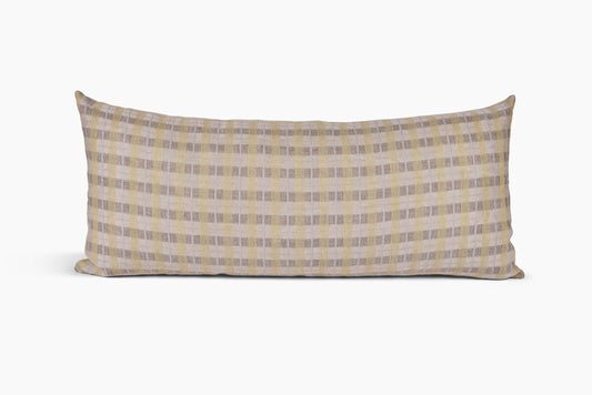 Chapelle Industries for Commune Bolster Limone Check