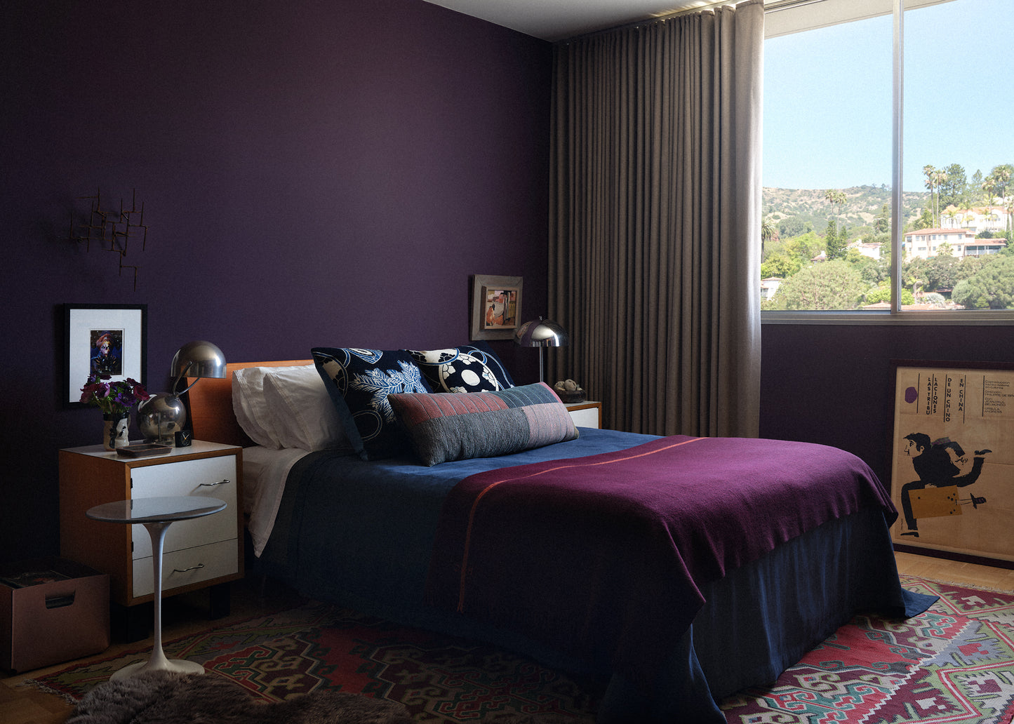 Marina Contro for Commune Woven Blanket