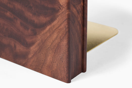 Luck Carpentry Large Walnut Bookend
