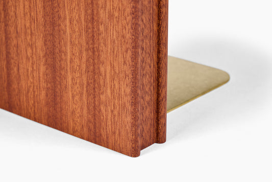 Luck Carpentry Small Sapele Bookend