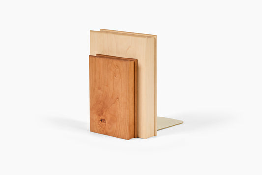 Luck Carpentry Stacked Maple + Cherry Bookend