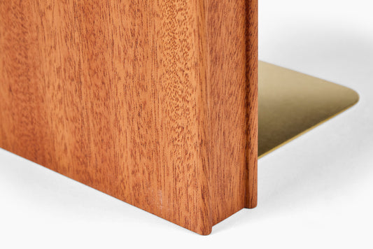 Luck Carpentry Large Mahogany Bookend