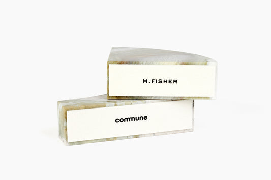Matthew Fisher for Commune Marble Bookends