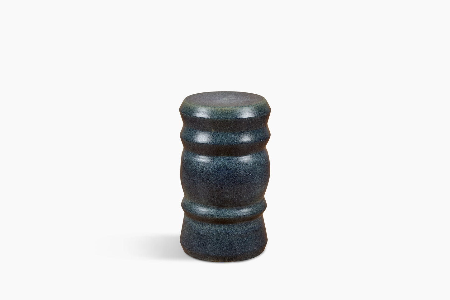 Matt Merkel Hess for Commune Ceramic Stool Cornwall Blue