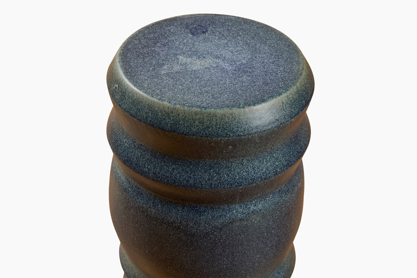 Matt Merkel Hess for Commune Ceramic Stool Cornwall Blue