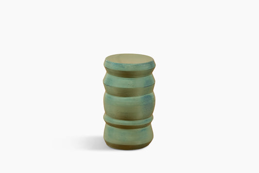 Matt Merkel Hess for Commune Ceramic Stool Jade Green