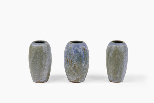 Matt Merkel Hess for Commune Ceramic Vase Cornwall Blue