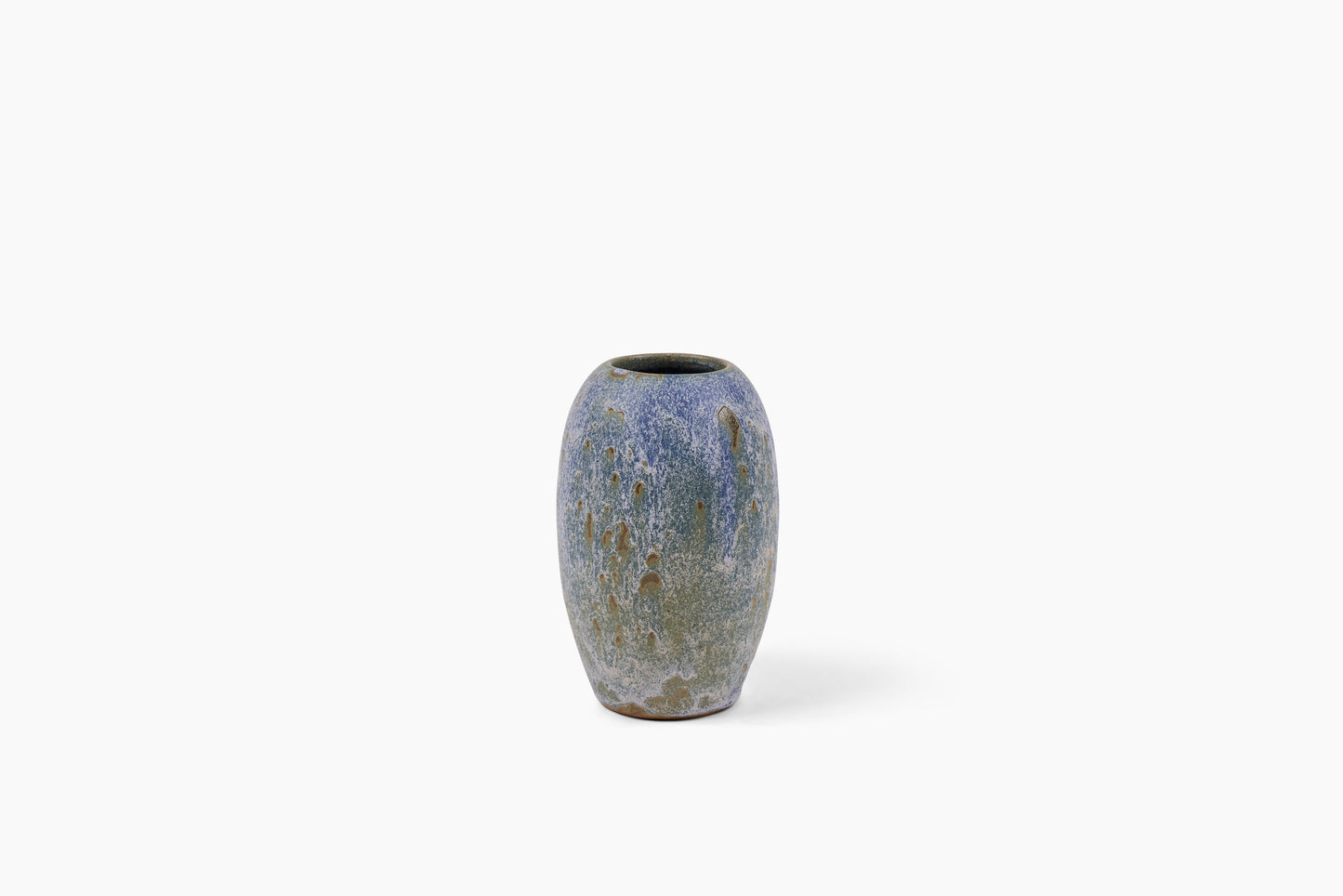 Matt Merkel Hess for Commune Ceramic Vase Cornwall Blue