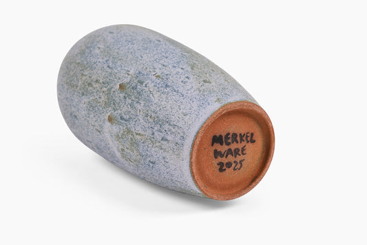 Matt Merkel Hess for Commune Ceramic Vase Cornwall Blue