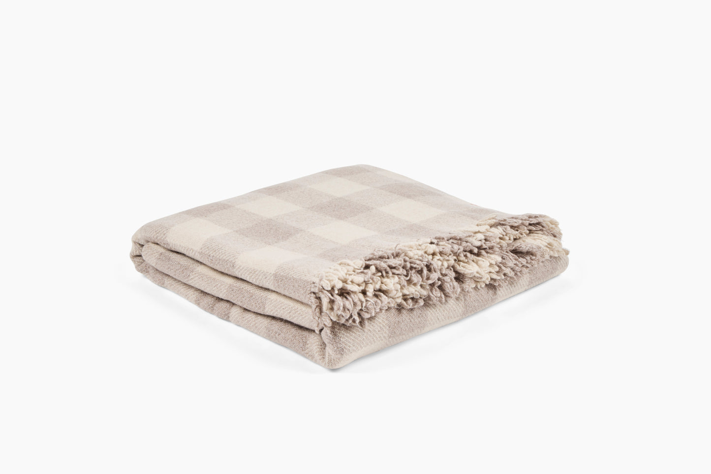 Marina Contro for Commune Woven Blanket Nebbia