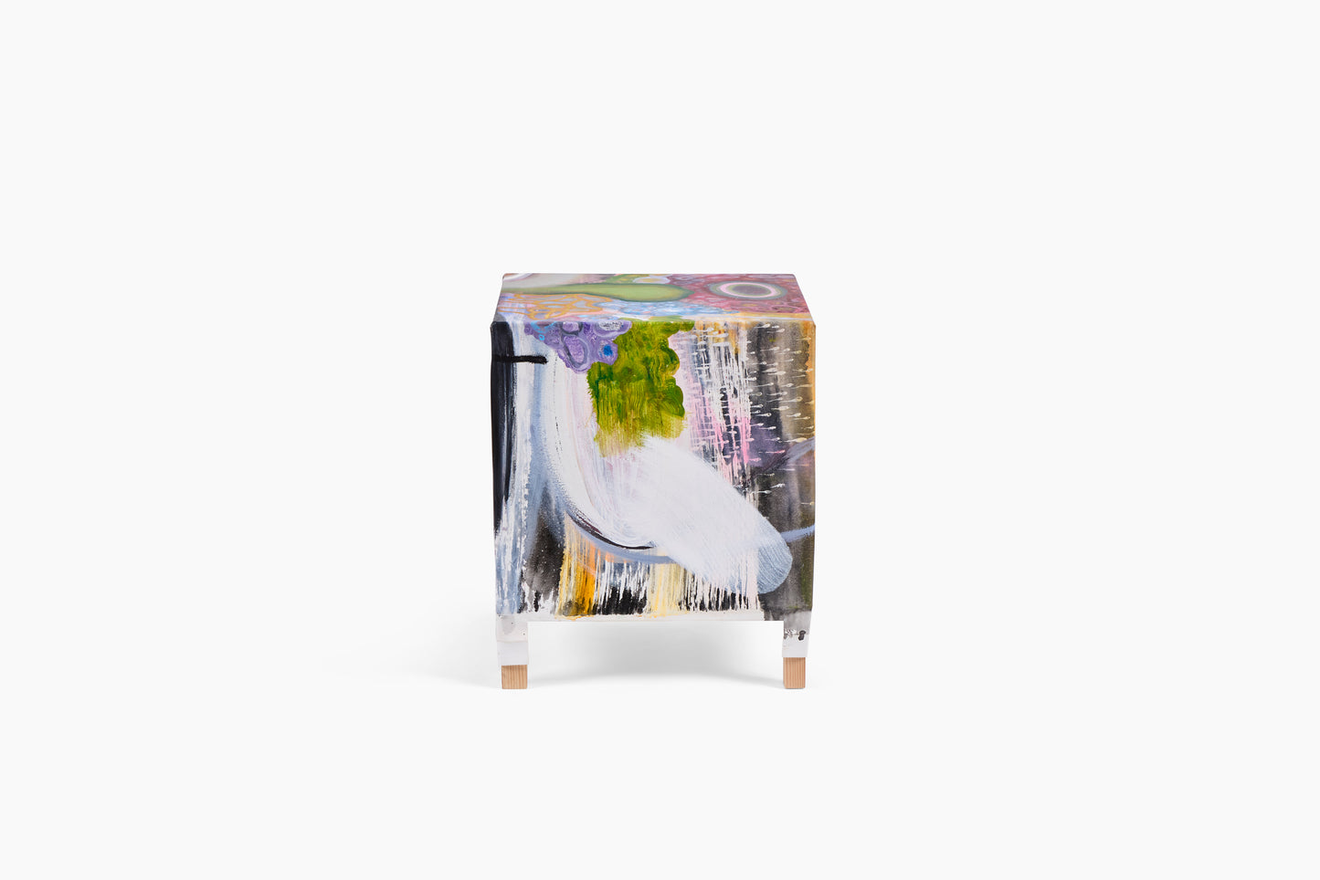 Mick Haggerty for Commune Table of a Painting 'Red'