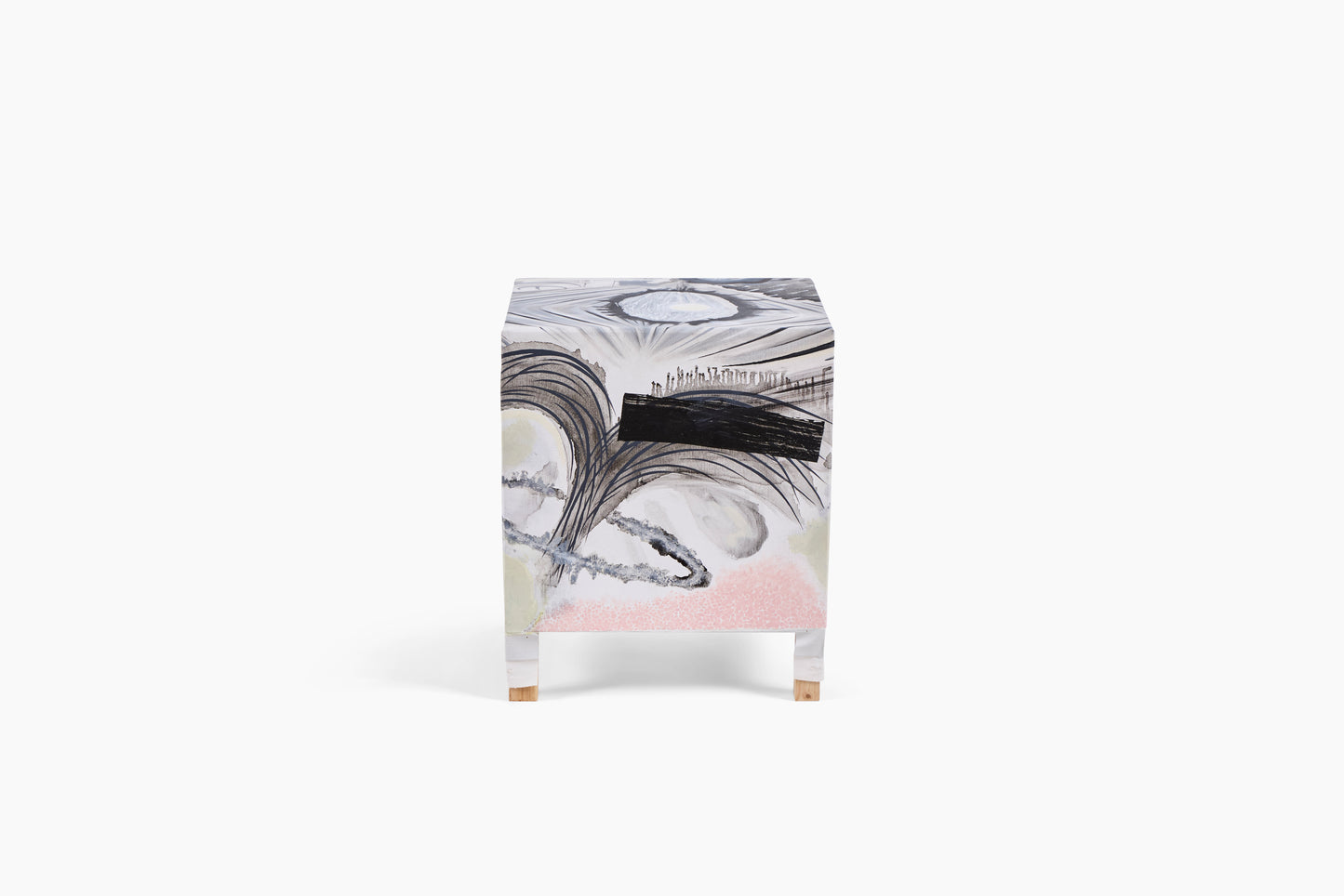 Mick Haggerty for Commune Table of a Painting 'Black'