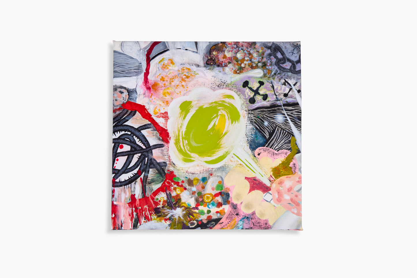 Mick Haggerty for Commune Table of a Painting 'Green'