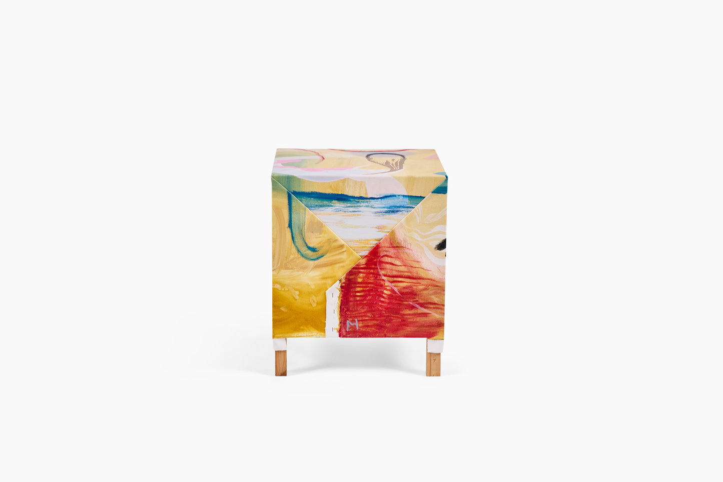 Mick Haggerty for Commune Table of a Painting 'White'