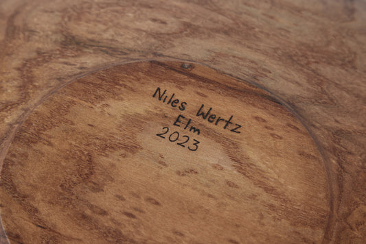 Niles Wertz Bird's Eye Platter