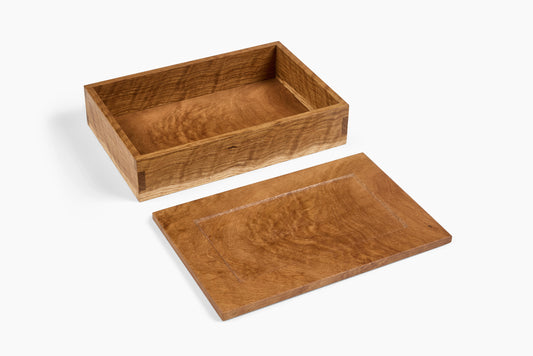 Noah Cohen Curly White Oak Box