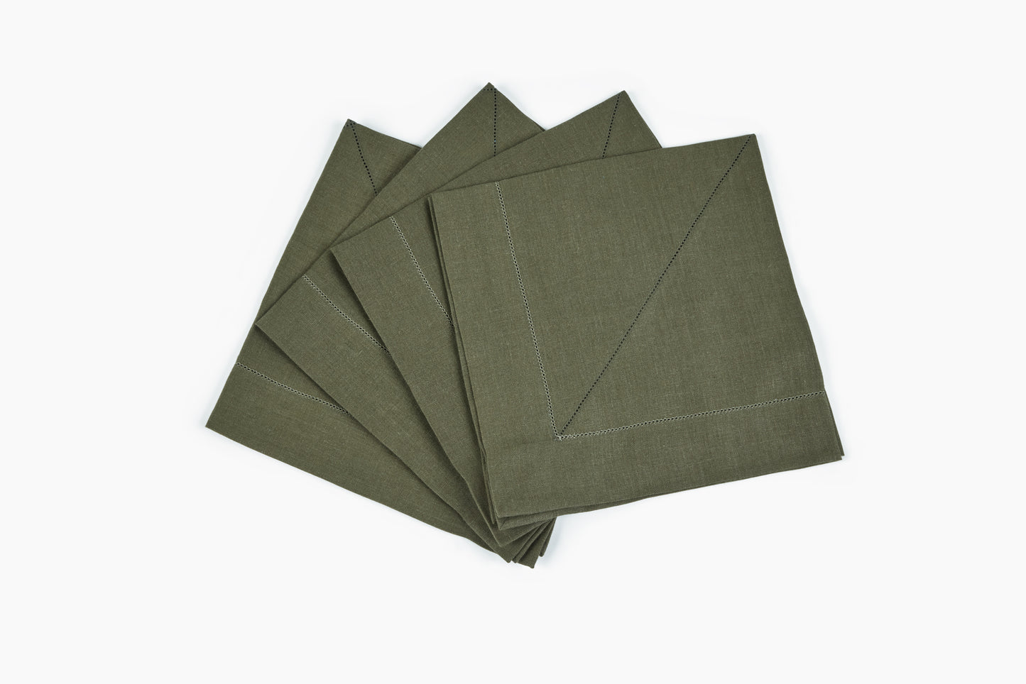 Peter Speliopoulos Green Linen Napkins