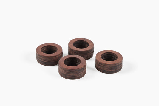 Peter Speliopoulos Redwood Stacked Circle Napkin Rings
