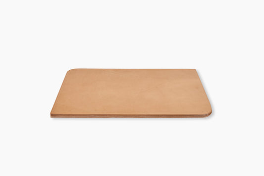 Peter Speliopoulos Tan Rectangle Leather Placemats