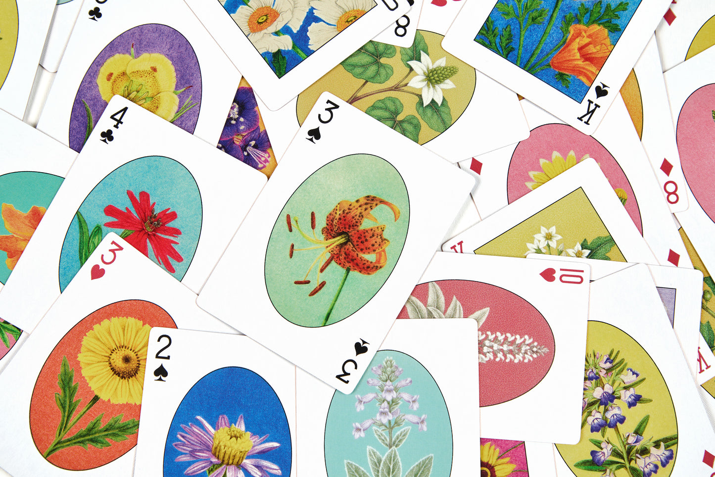 Los Angeles Wildflower Playing Cards