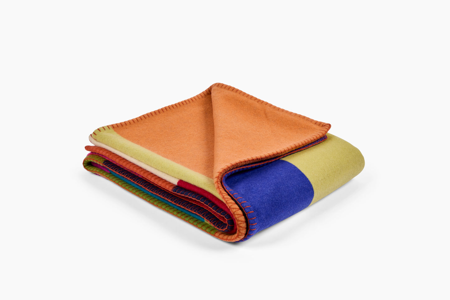 R+D LAB for Commune Abstrakt Blanket Lyons Blue
