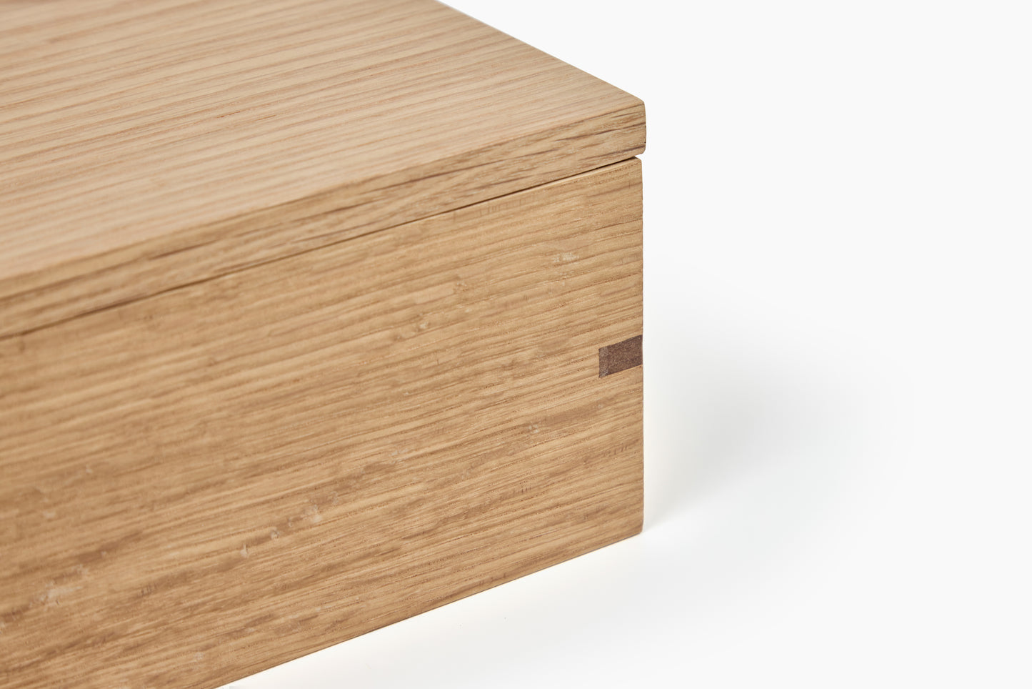 Summer Studio Small White Oak Box