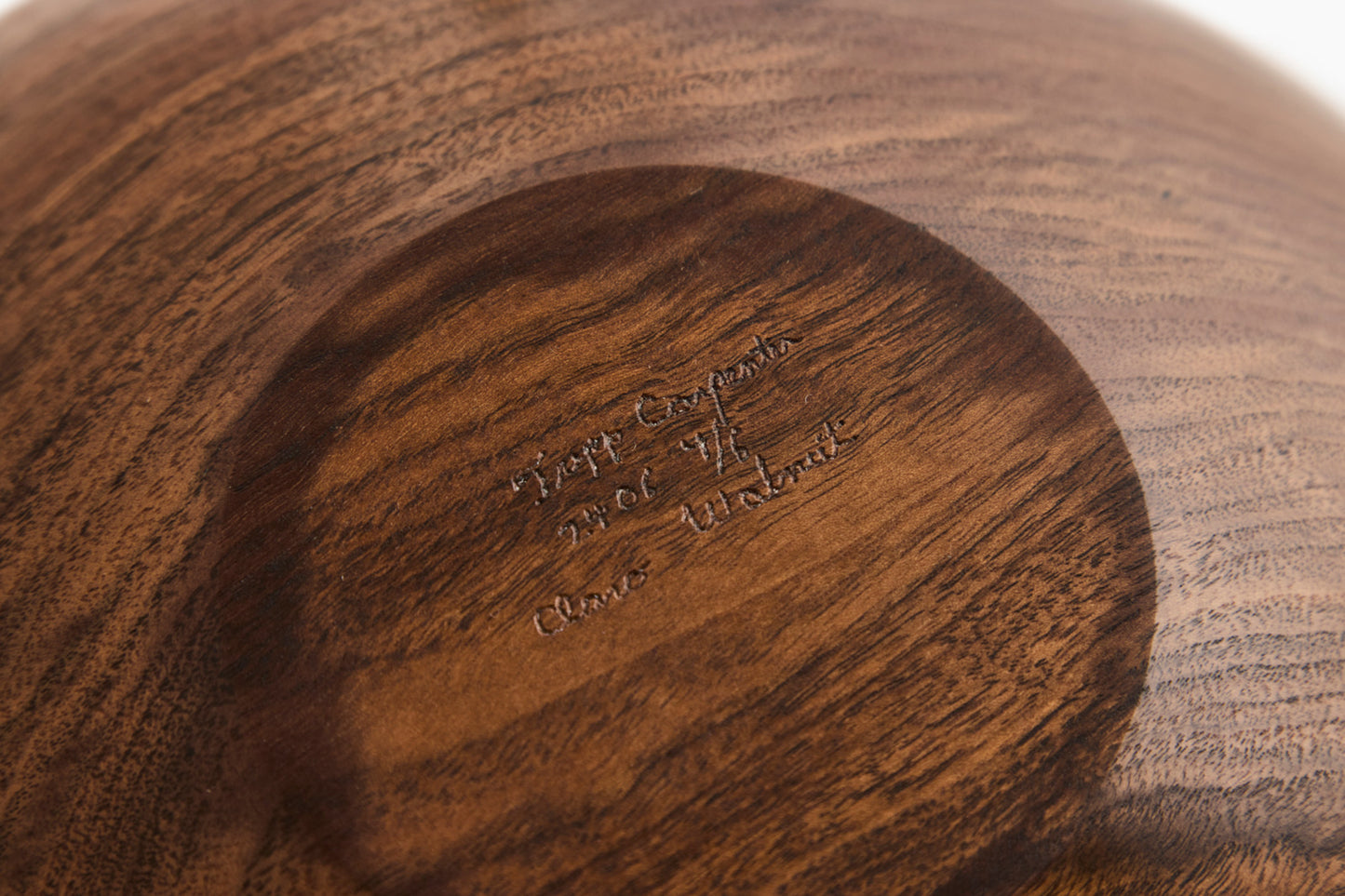 Tripp Carpenter Medium Walnut Bowl