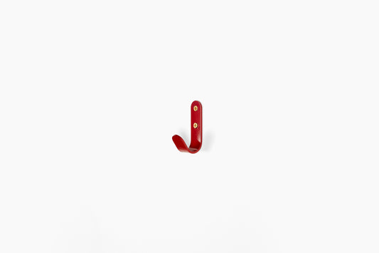 Commune Tab Hardware Red Single Hook