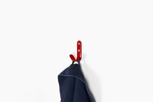 Commune Tab Hardware Red Single Hook