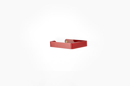 Commune Tab Hardware Red Toilet Paper Holder