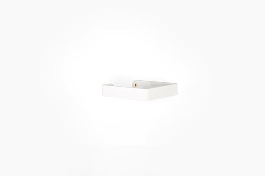 Commune Tab Hardware White Toilet Paper Holder