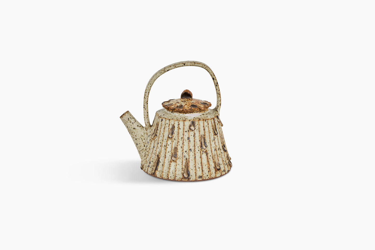 Zoe Dering for Commune Teapot Speckle Fluted Drip