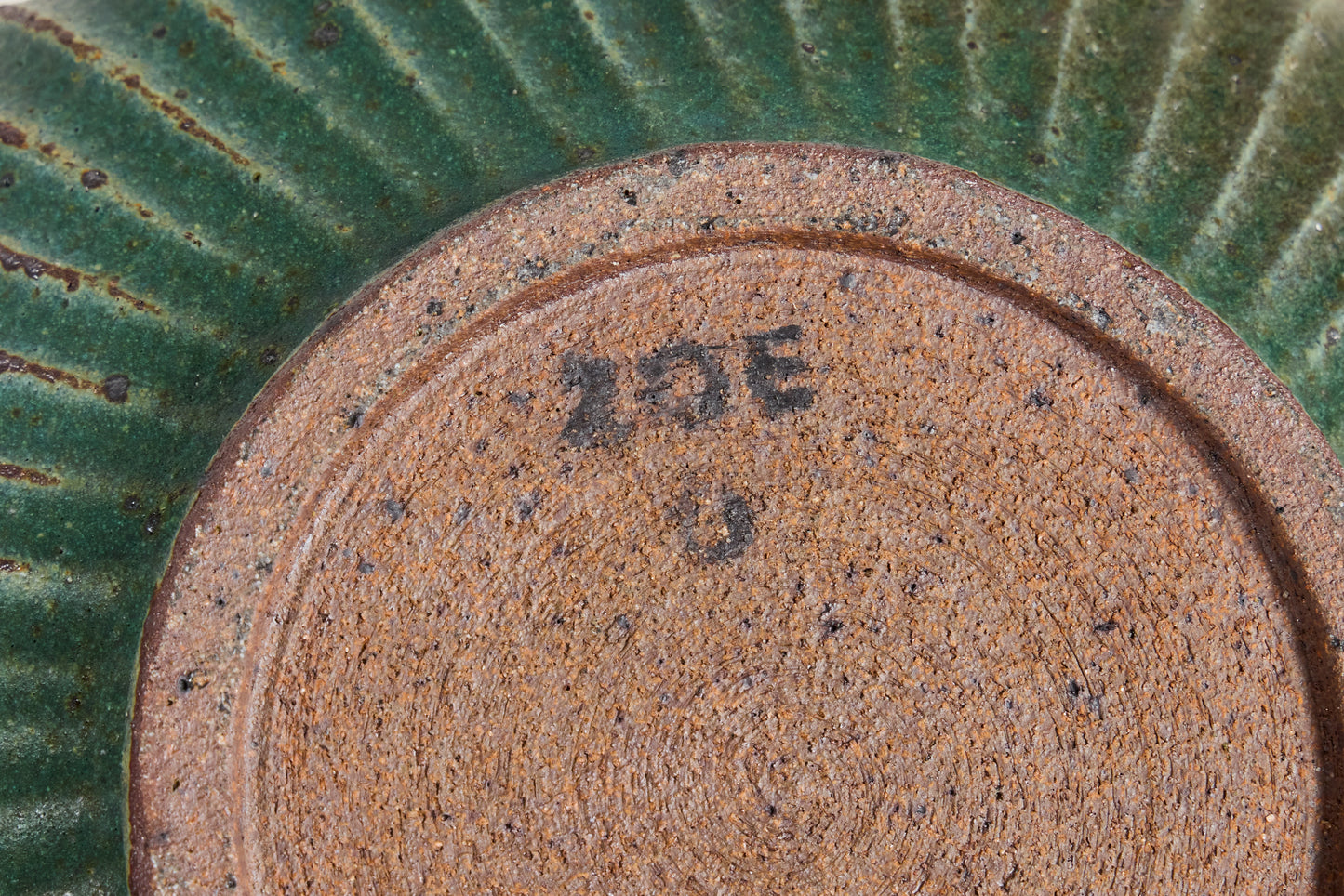 Zoe Dering for Commune Teapot Green Fluted