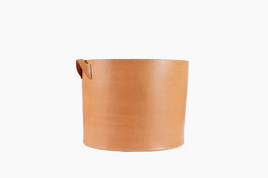 Andrew McAteer for Commune Large Round Leather Basket