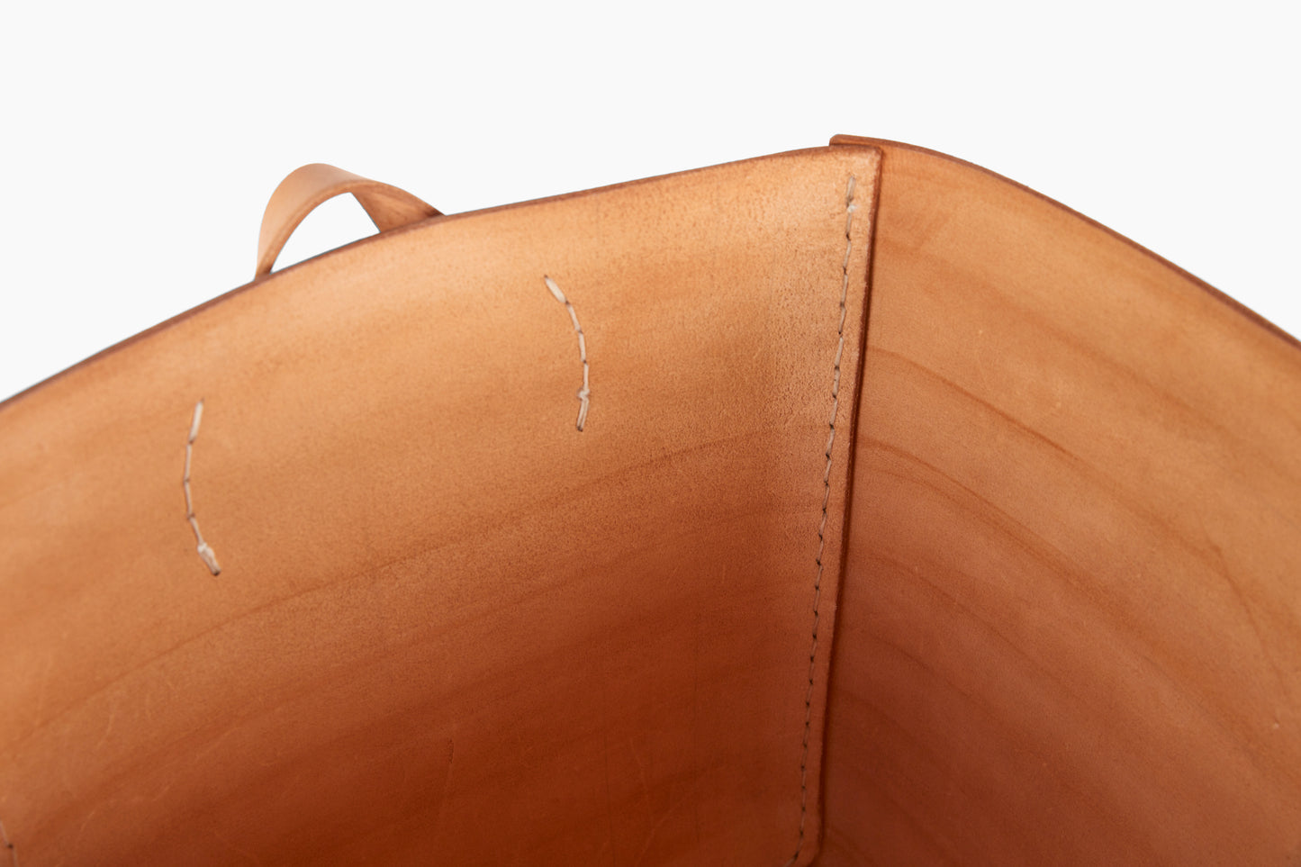 Andrew McAteer for Commune Large Square Leather Basket