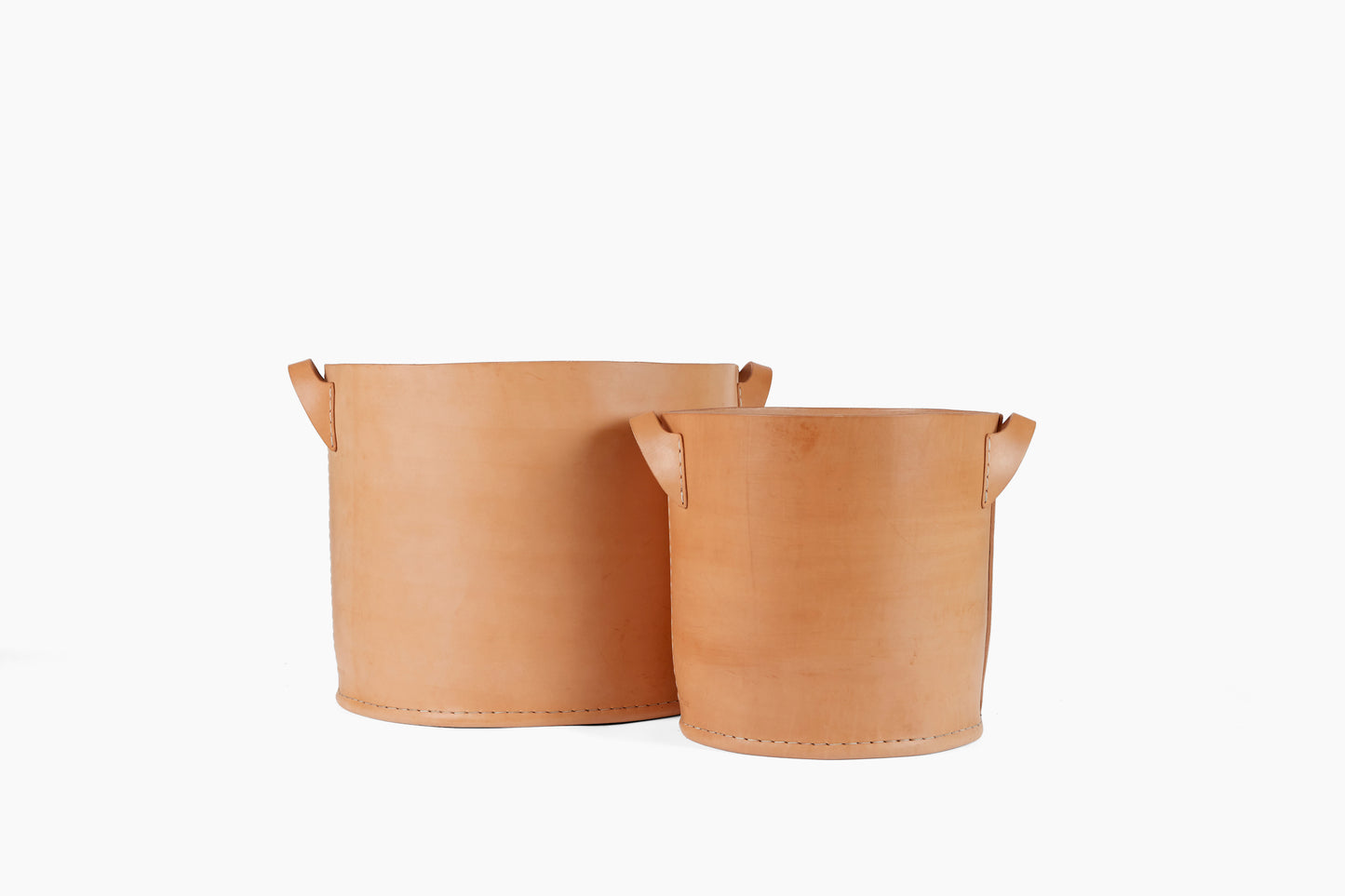 Andrew McAteer for Commune Medium Round Leather Basket