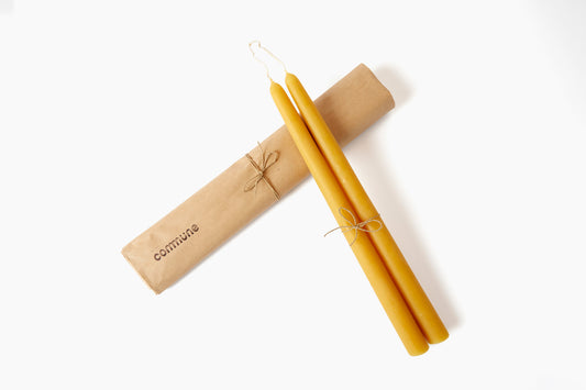 Commune Beeswax Tapers