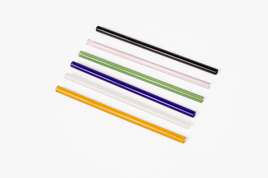 Glass Straws by RTH and Commune