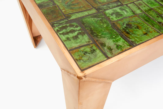 Sofia Londoño for Commune Copper Outdoor Table