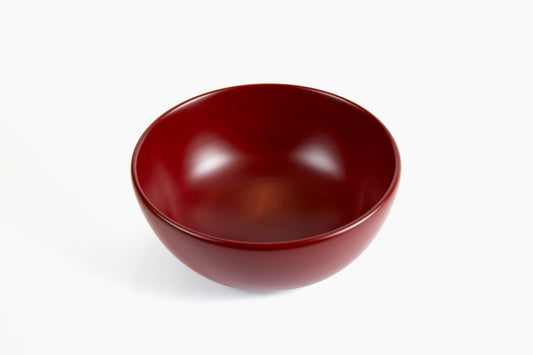 Shoji Morinaga Red Lacquer Bowl