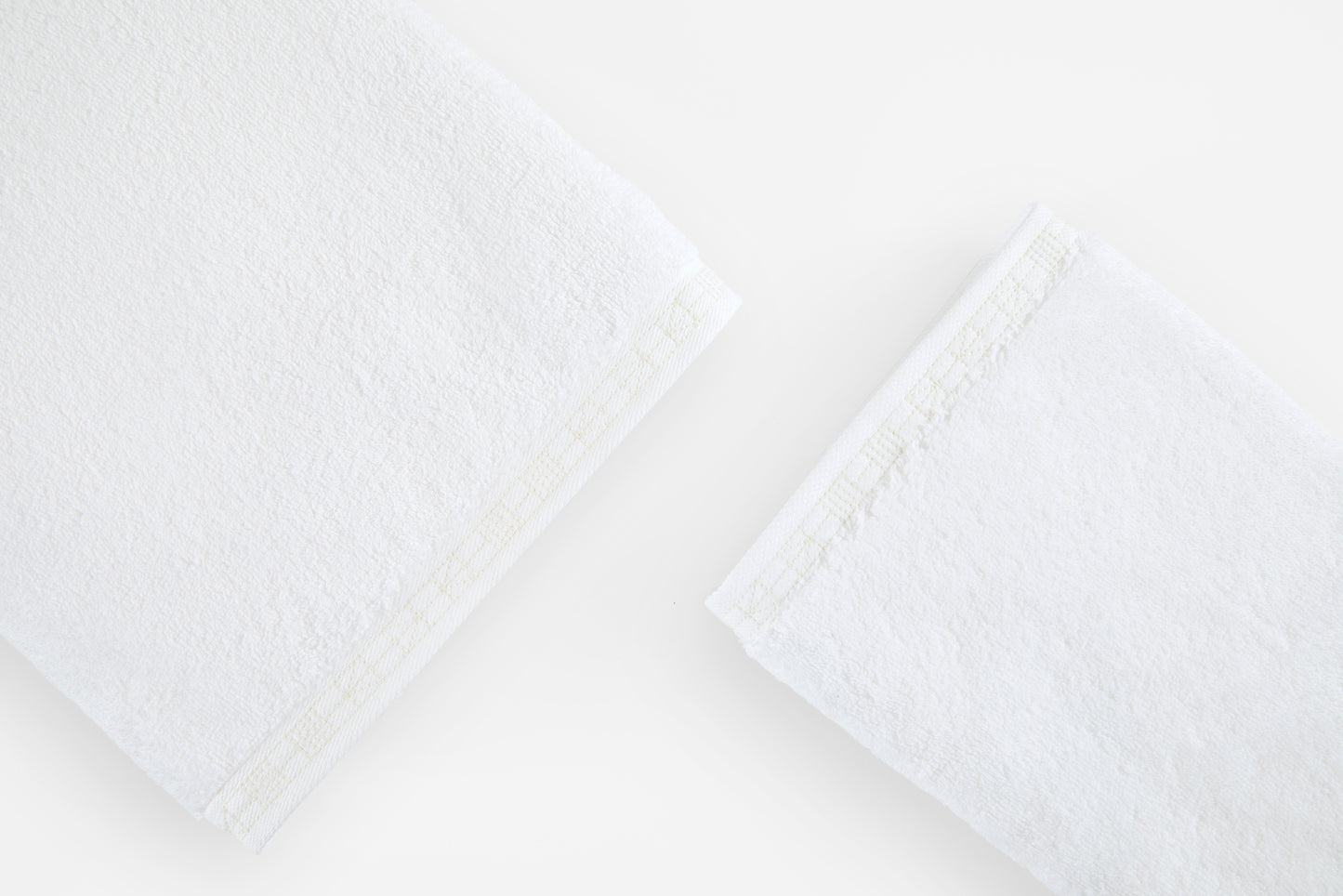Commune for Hamburg House White Sitio Bath and Hand Towels